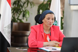 وزيرة البيئة