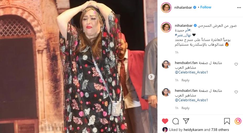الفنانة نهال عنبر