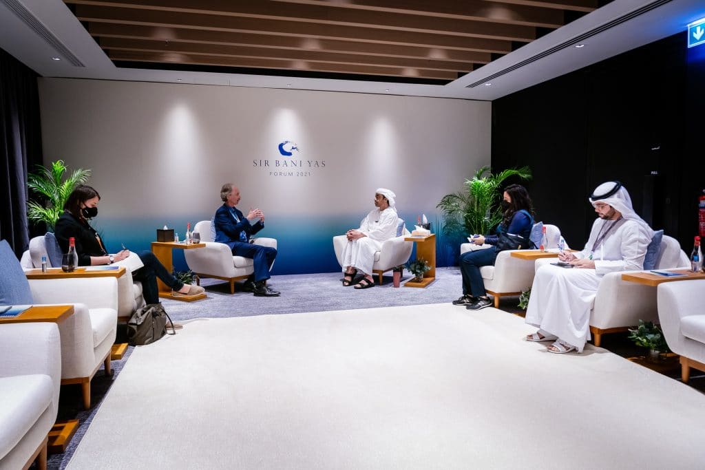 وزيرا الخارجية الإماراتي