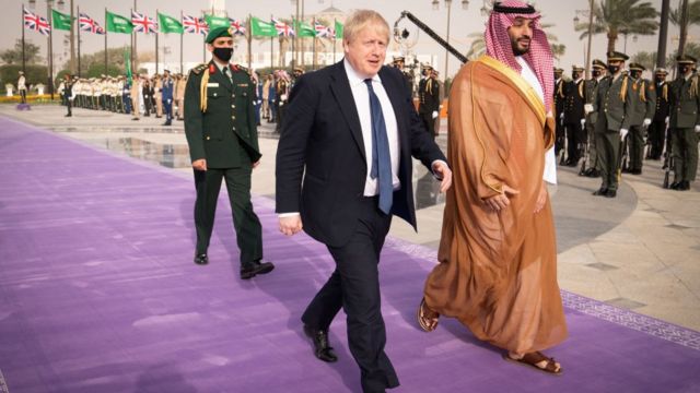 المملكة المتحدة والنظام السعودي