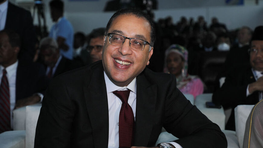 رئيس الوزراء المصري مصطفى مدبولي يحضر حفل تنصيب الرئيس العاشر للصومال في مقديشو ، الصومال ، 9 يونيو ، 2022.