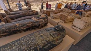 اكتشاف مقبرة فريدة في الجيزة بمصر
