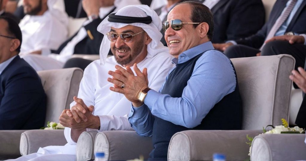زادت دولة الإمارات العربية المتحدة من استثماراتها في مصر في الأشهر الأخيرة.