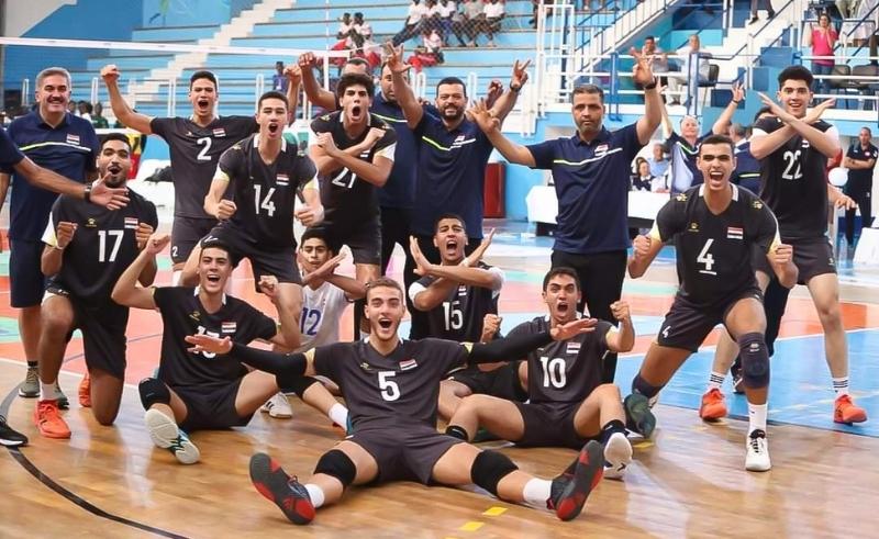 منتخب مصر يفوز بالبطولة الأفريقية للكرة الطائرة تحت 21 سنة