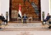 الرئيس السيسي يُؤكد اعتزازه بالعلاقات التاريخية التي تجمع بين شعبي وقيادتي مصر والأردن