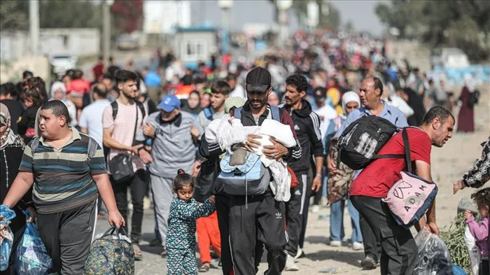 نزوح نحو 400 ألف فرد من رفح الفلسطينية خلال الأيام الماضية